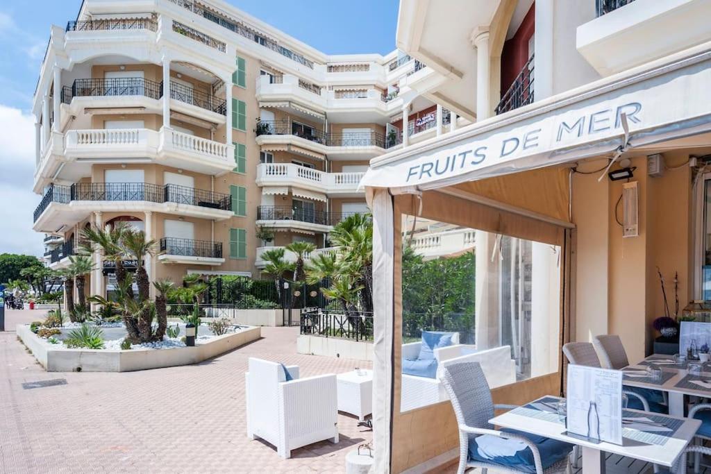 Superbe Studio Avec Terrasse En Front De Mer ม็องตง ภายนอก รูปภาพ